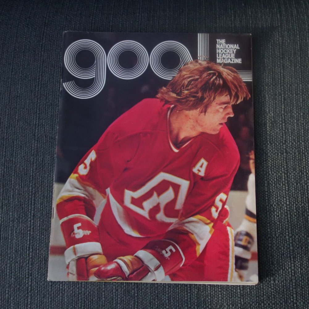 GOAL Magazine Wednesday December 17 1975 Minnesota North Stars vs Atlanta Flames